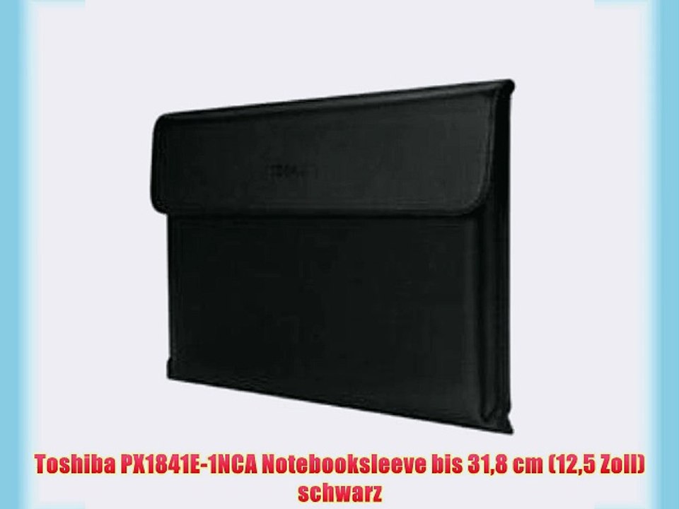 Toshiba PX1841E-1NCA Notebooksleeve bis 318 cm (125 Zoll) schwarz
