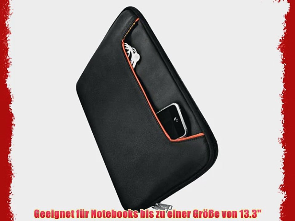 Everki Commute Laptop Sleeve 3378 cm (133) - Laptop/Ultrabook Schutztasche mit verstaubaren