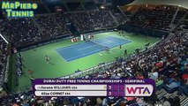 [HD] Serena Williams vs Alize Cornet Dubai 2014 Highlights