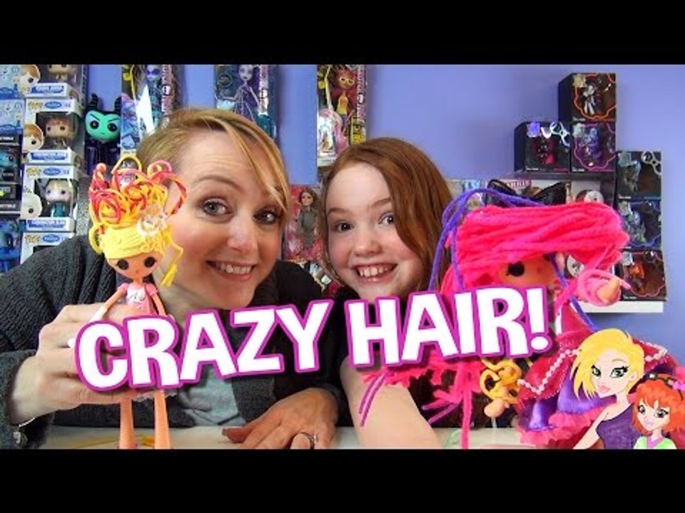 ❤ Lalaloopsy Girls Crazy Hair Dolls | Mommy and Gracie Show ❤