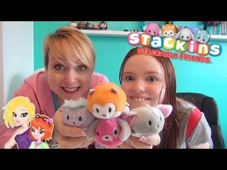 ❤ Introducing Stackins Stackable Plush Friends | New Toy Review ❤