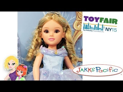 Disney Princess Frozen, Cinderella, Ariel Jasmine and Star Wars at Jakks Pacific NYTF 2015