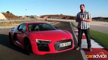 استعراض لموديل 2016 من أودي R8 V10 الرياضية