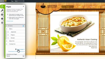 Comment Ajouter des Pages à Votre Site | Wix.com