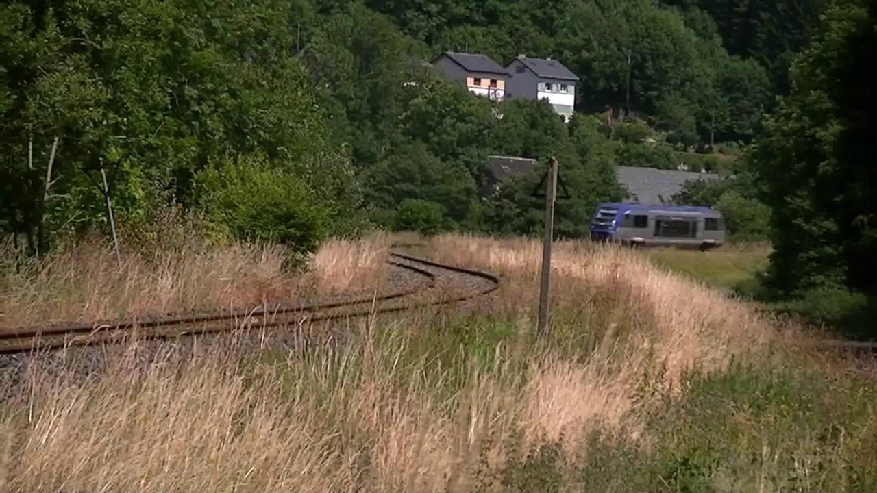 TER d'AUVERGNE, quitte LE MONT-DORE, le 11 Juillet 2015, 15 h 44, direction CLERMONT-FERRAND - X 73 500.