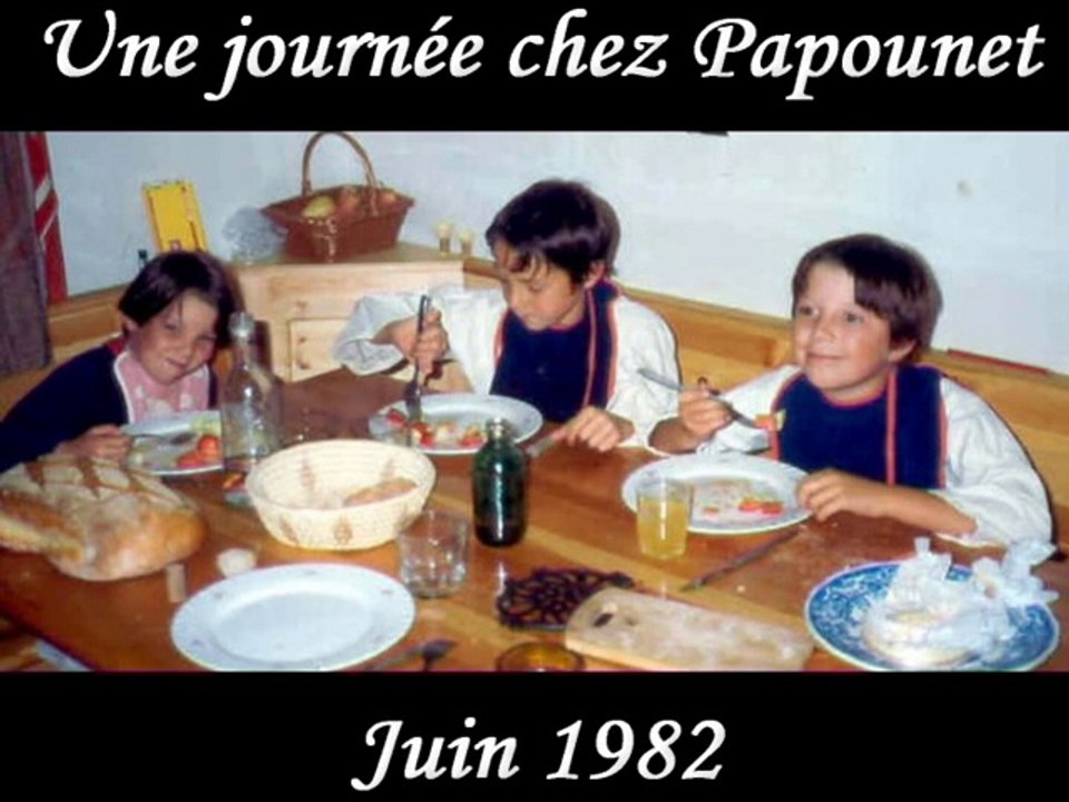 1982 - Une journée chez Papa
