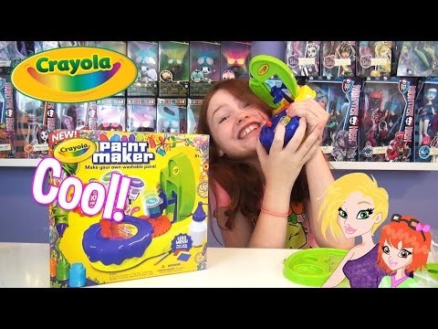 Crayola Paint Maker Review | How to DIY Paint
