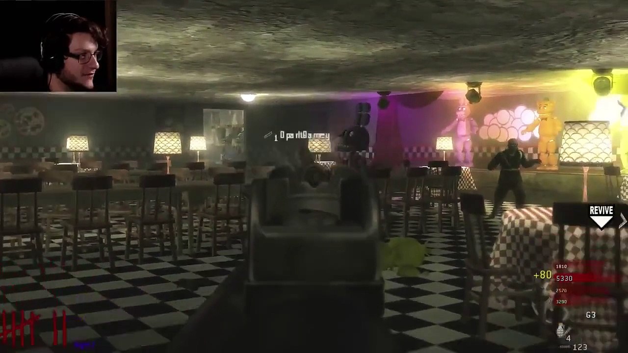 Skyvsgaming FIVE NIGHTS AT NOPE! - Call of Duty WaW Zombies Modded Map (Funny Moments!)