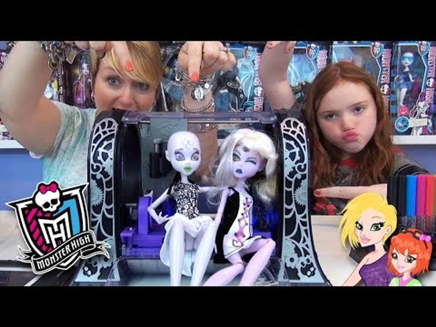 Monster High Monster Maker Printer Review and Demo - video Dailymotion