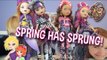 Ever After High Spring Unsprung Cerise, Briar, Cedar and Holly Dolls Review