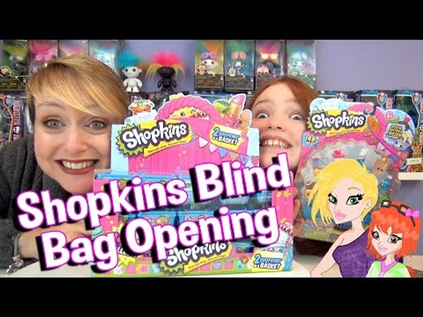 Opening a Whole Case of Shopkins Blind Baskets - Wow!!! - video Dailymotion