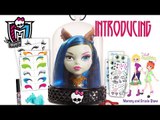 Introducing Monster High Gore-Geous Ghoul Anti-Styling Head | Exclusive First Look