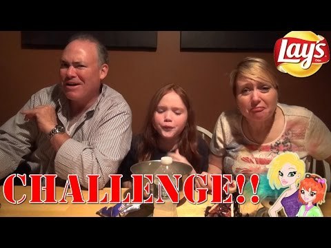 Lays Potato Chip Challenge with Surprise International Flavors
