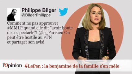 #LePen : la benjamine de la famille s'en mêle