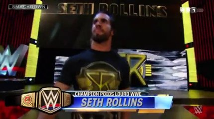 AB1 SMACKDOWN LA PROMO DE SETH ROLLINS