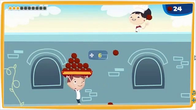 Justin Time Meatball Mayhem Animation Sprout PBS Kids Game Play Walkthrough