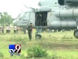 IAF helicopters roped to rescue people stranded in flood-hit Banaskantha - Tv9 Gujarati