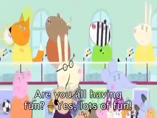 Peppa Pig Cartoon Gym Class with subtitle | Свинка Пеппа на испанском