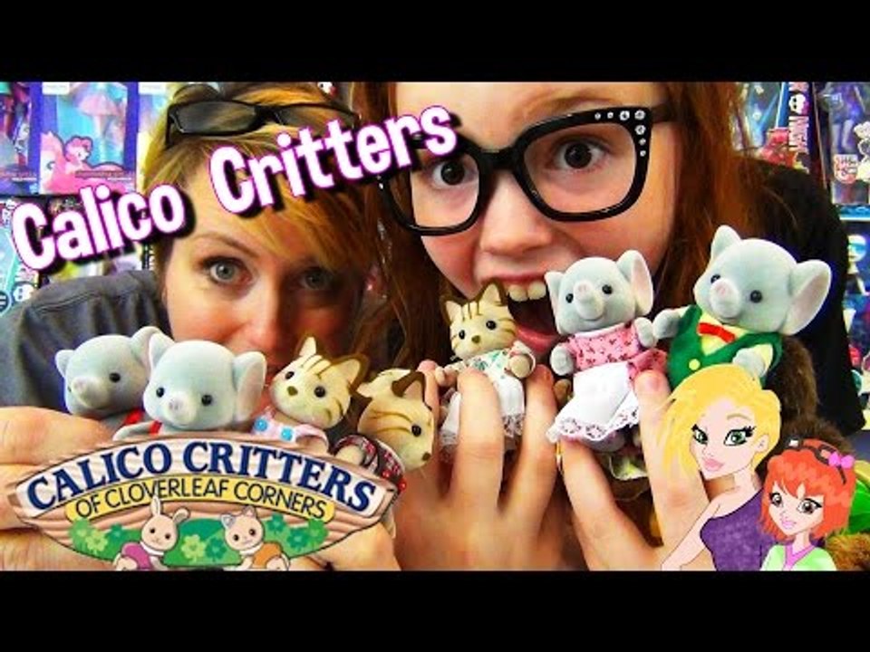 Calico Critters Elephant, Cat and Hedgehog Family Review | Sylvanian Families