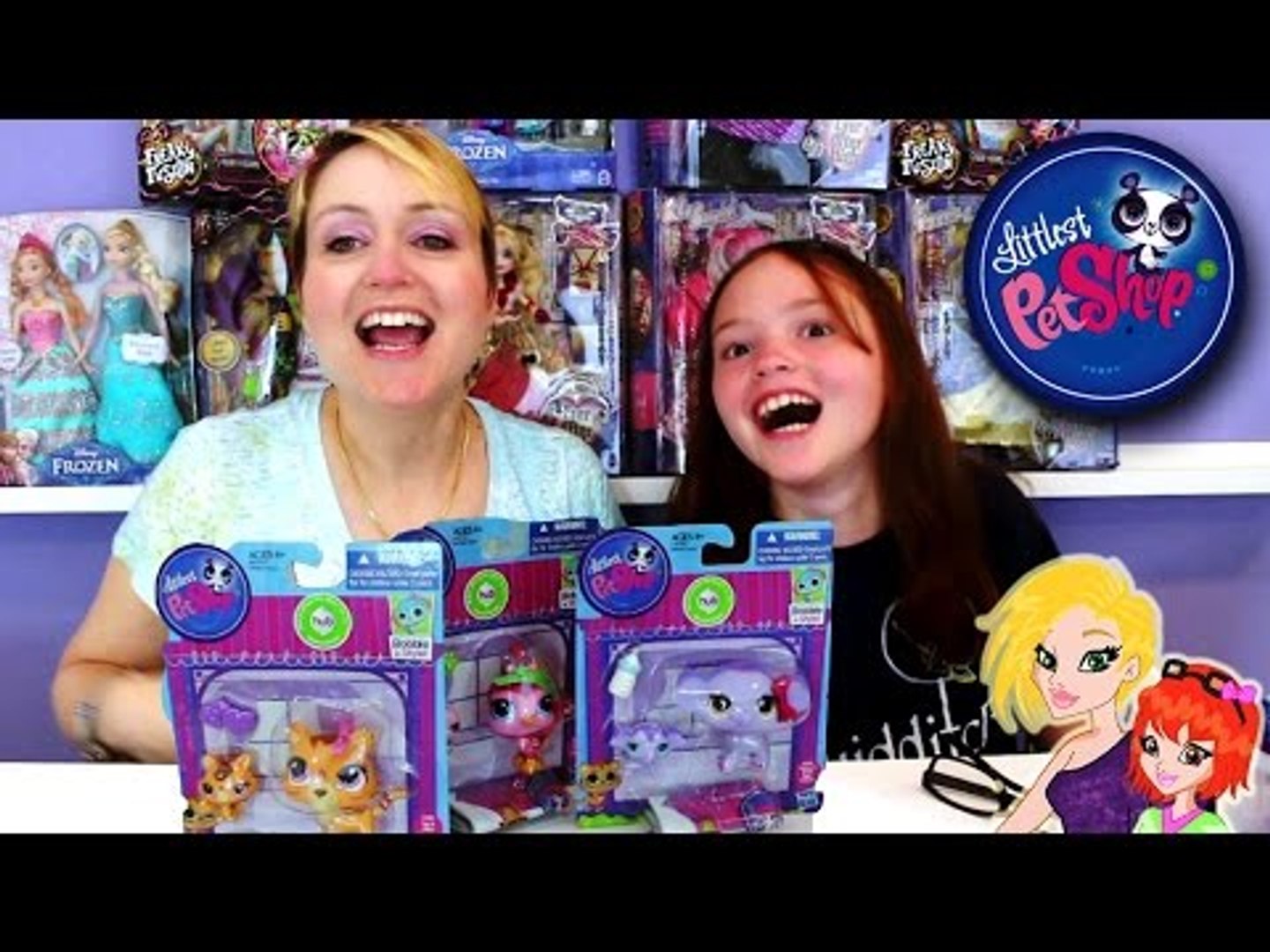 Littlest Pet Shop Mommy and Baby Sets LPS Opening - video Dailymotion