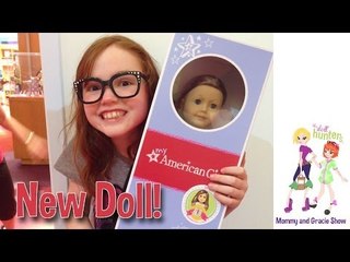 Gracie Gets a New Doll at American Girl Place NYC