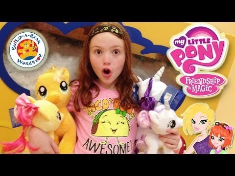 Getting My Little Pony Apple Jack Rarity and Cutie Mark Crusaders at Build-a-Bear | The Doll Hunters
