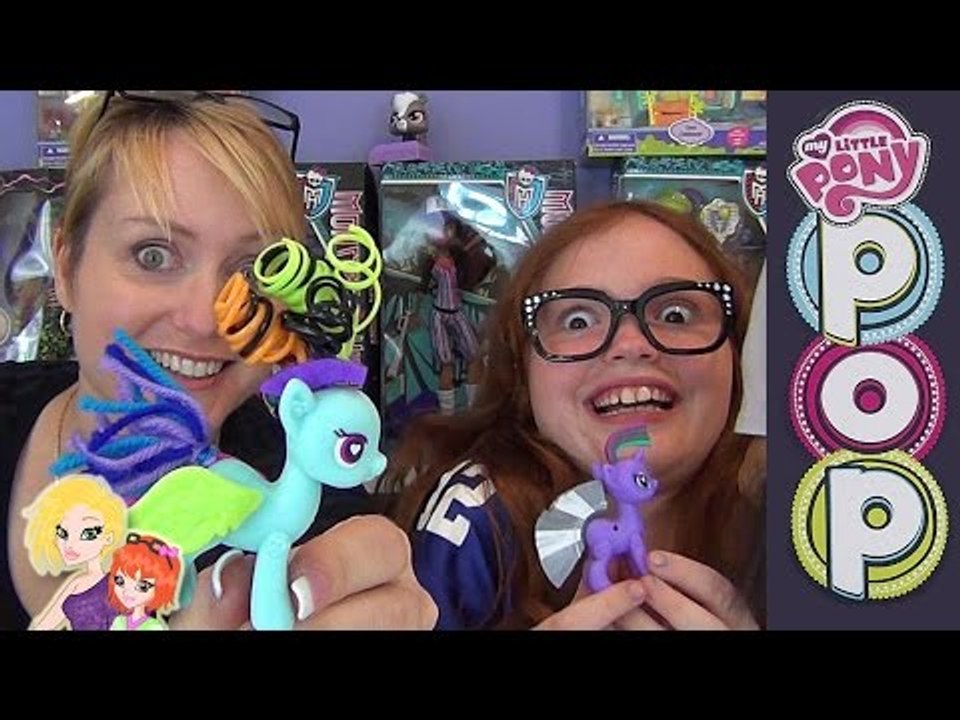 My Little Pony Pop Style Rainbow Dash Rarity Princess Luna and Zecora Style Sets Review | MLP