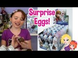 Opening Disney Frozen Toy Surprise Eggs | Zaini Eggs Like Kinder