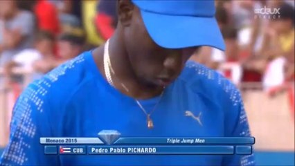 Triple saut H – DL Monaco 2015, victoire de Christian Taylor (17m75) devant Pichardo (17m73)