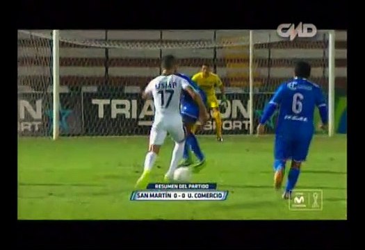 San Martín y Unión Comercio empataron 0-0 por Torneo Apertura