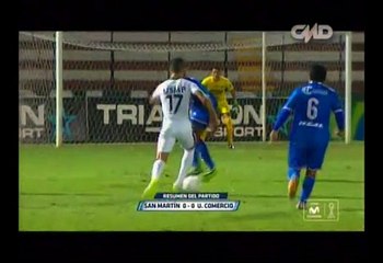 San Martín y Unión Comercio empataron 0-0 por Torneo Apertura