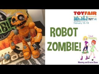 Meet the Robot Zombies at Toy Fair NYC 2014