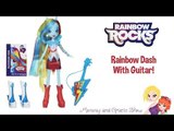 My Little Pony Equestria Girls Rainbow Rocks Rainbow Dash With Guitar