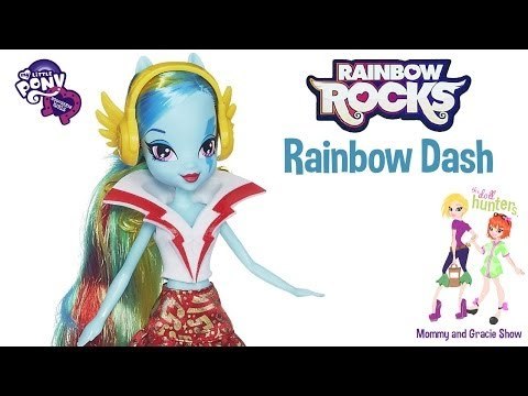 My Little Pony Equestria Girls Rainbow Rocks Rainbow Dash Doll Review