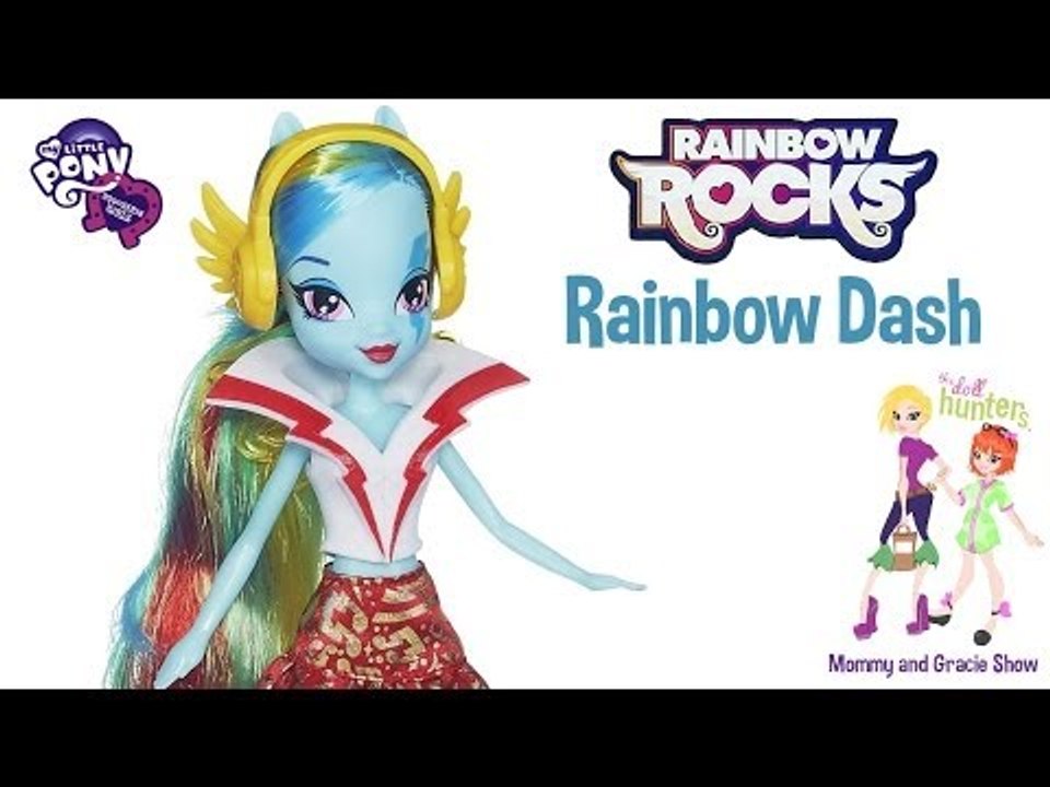 My Little Pony Equestria Girls Rainbow Rocks Rainbow Dash Doll Review