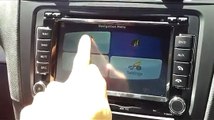 dig_options nav unit in a Volkswagen Golf R