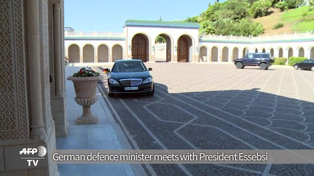 German Defence Minister visits Tunisia, meets with President
