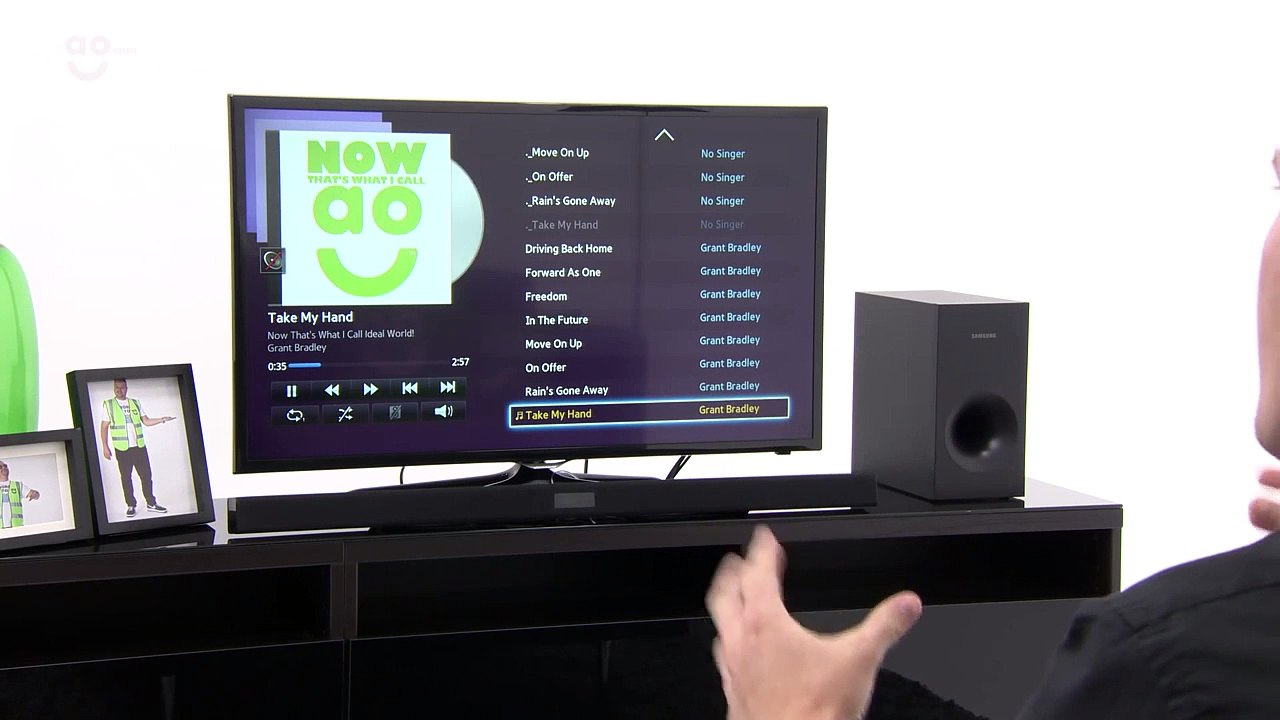 Samsung HWH355 Soundbar Review video Dailymotion