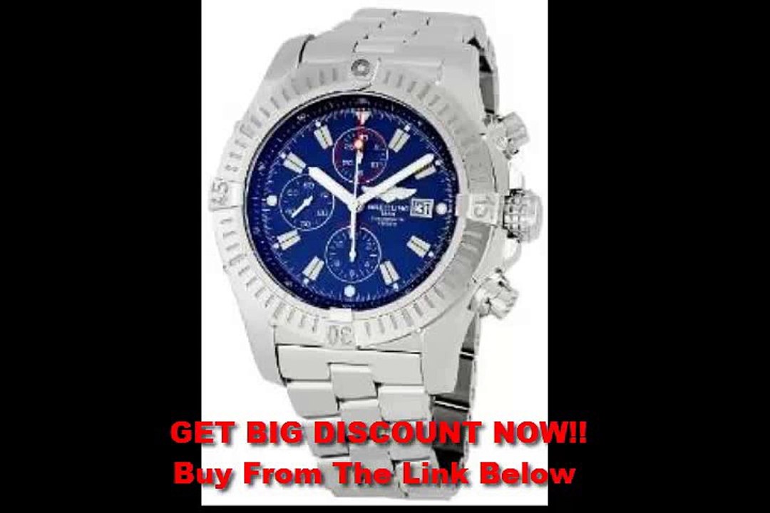 BEST BUY Breitling Men's A1337011/C757 Super Avenger Chronograph Watch