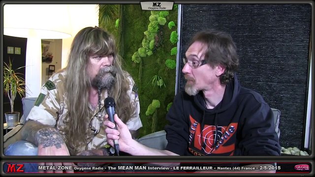 Metal Zone O.R - The MEAN MAN Interview - 2015