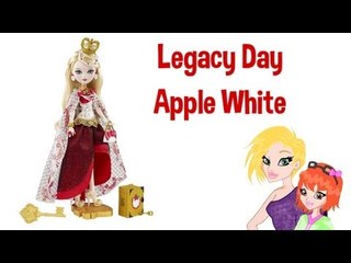 Ever After High Legacy Day Apple White Doll Review
