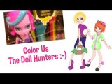 The Doll Hunters Find Monster High Color Me Creepy!