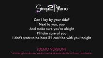 Lay Me Down (Female Key - Piano Karaoke demo) Sam Smith