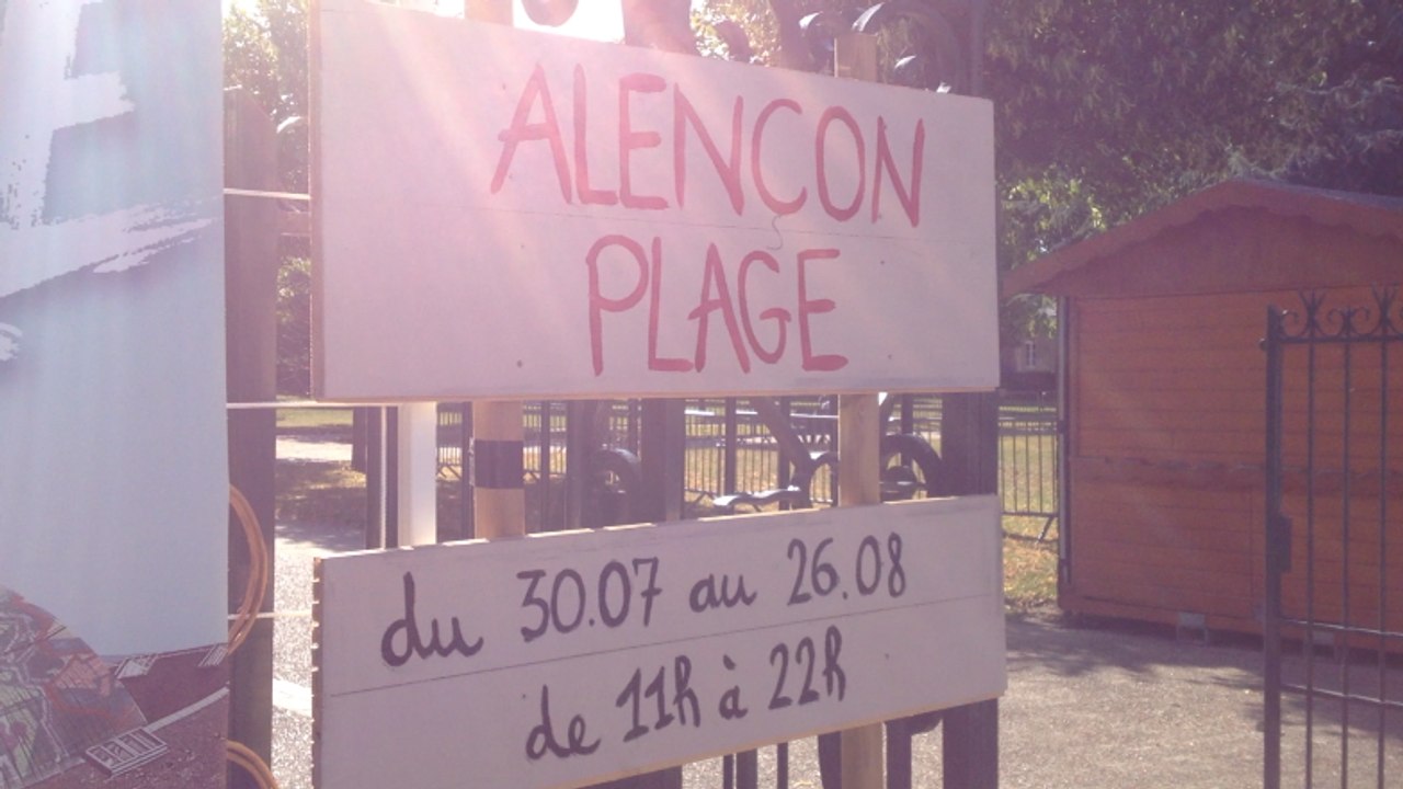 Alençon Plage : sable, bar et animations