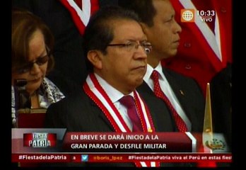 Ollanta Humala y un inusual discurso en la Gran Parada Militar