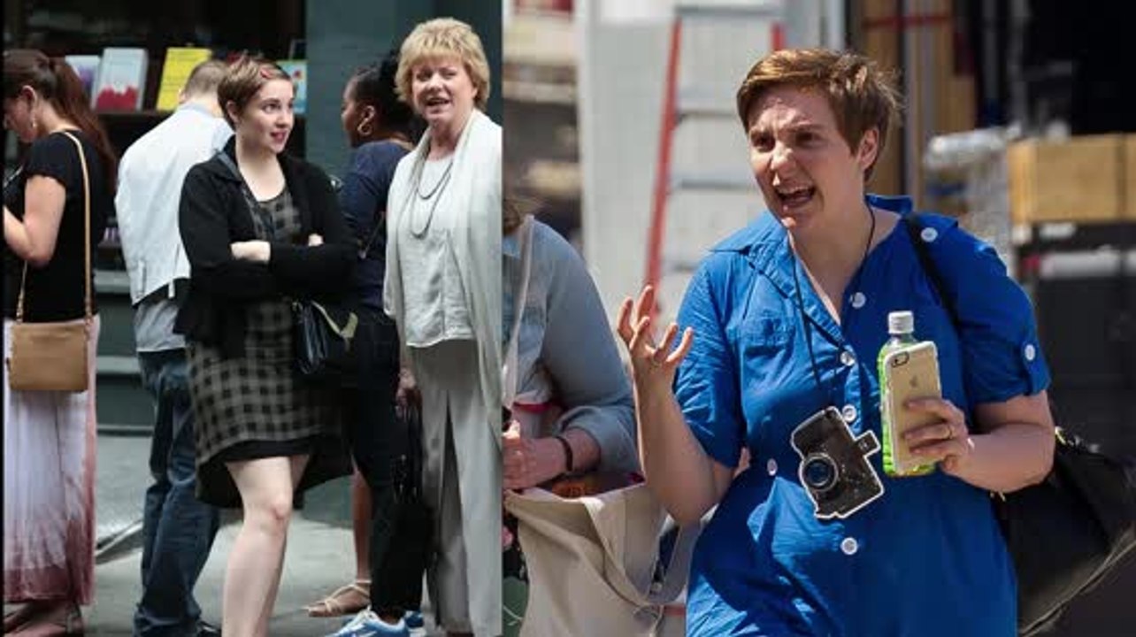 Lena Dunham dreht für 'Girls'