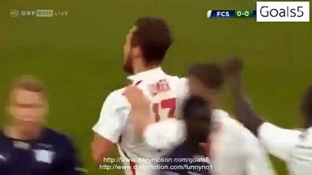 Andreas Ulmer Goal Red Bull Salzburg 1 - 0 Malmo FF Champions League 29-7-2015