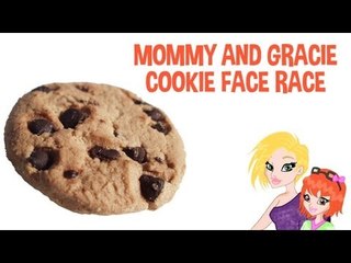 Mommy and Gracie Cookie Face Race 2010