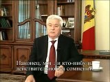 Discursul lui Voronin privind demisia din functia de presedinte