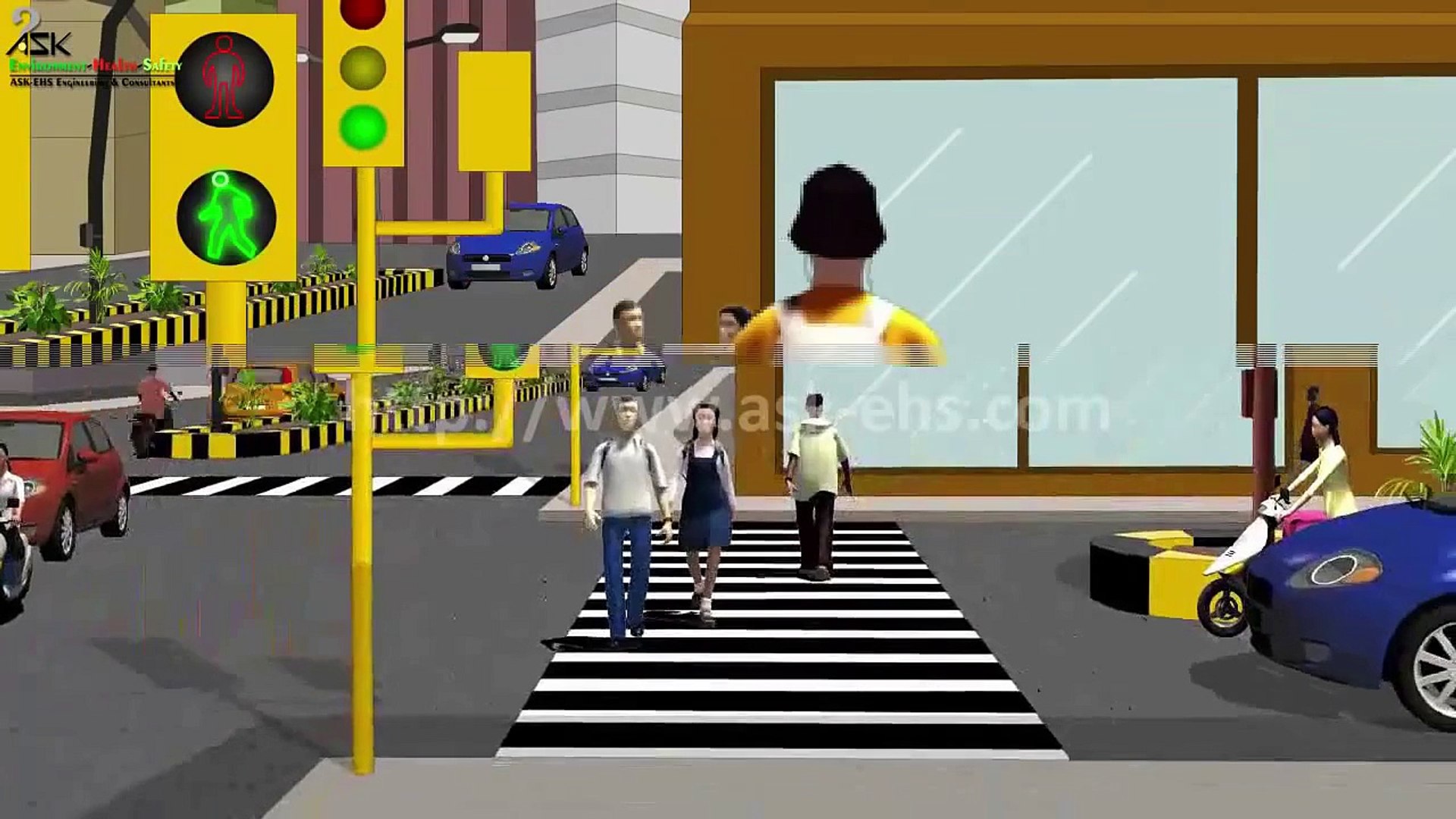 Road Safety Awareness Video (Animation) for Children - video Dailymotion